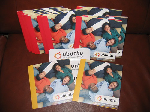 CDs do Ubuntu 7.10