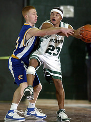Washingtonville, NY HS Basketball. 1/2008.