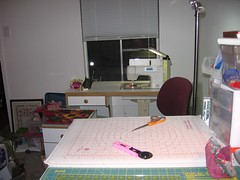 The sewing room