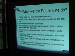 Purple Line presentation slide