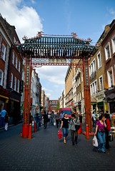 Entrance to Chinatown, London