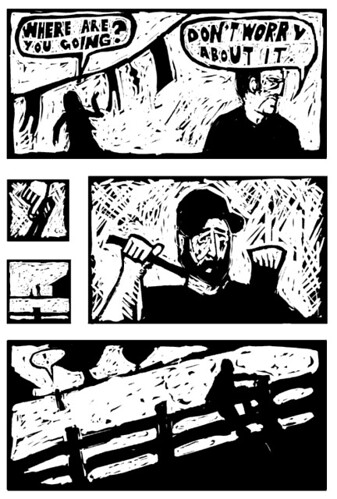 page from the comic AFTER THE WAR