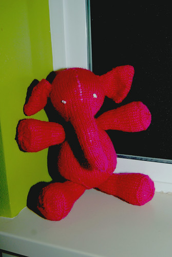 Pink Elephant Rests