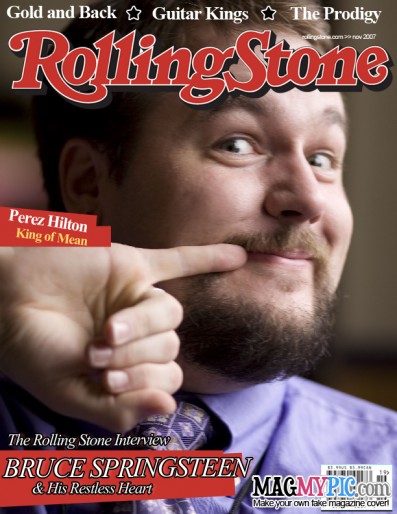 I'm on the cover of Rolling Stone!