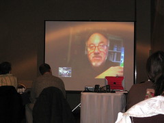 Me presenting through Skype to educators in Canada