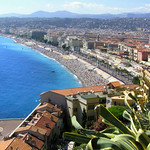 City of Nice on the French Riviera