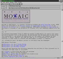 Netscape Mosaic 0.92