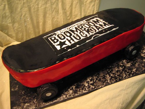 Skateboard Birthday Cake Show