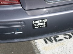 Surfing sucks