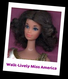 Walk-Lively Miss America Doll