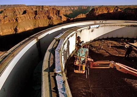 The steel for the Grand Canyon