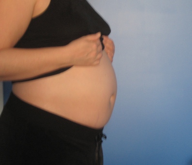 belly at 20 weeks