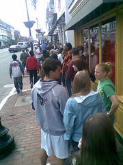 Free Cone Day 1: Line