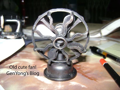 Old cute fan