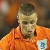 Roy Beerens (SC Heerenveen) scoorde vrijdag één keer in de EK-kwalificatiewedstrijd van Jong Oranje tegen Jong Estland