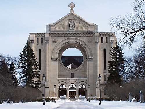 St. Boniface Cathedral - Winnipeg, MB, Canada por josephleenovak.