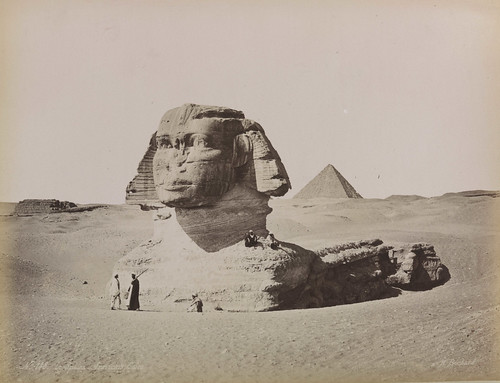 'Le Sphinx Armachis, Caire' (The Sphinx Armachis, Cairo)