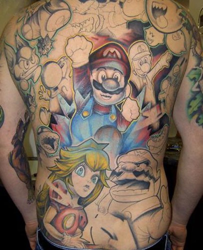 Re video game tattoos