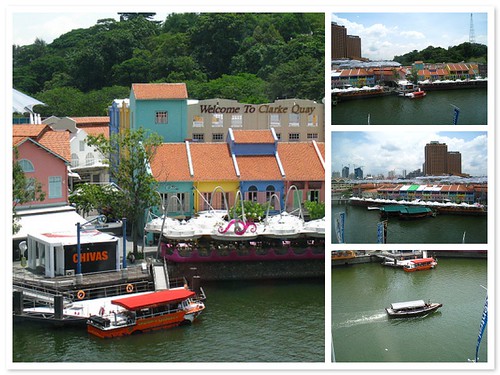 View of Clarke Quay from Central