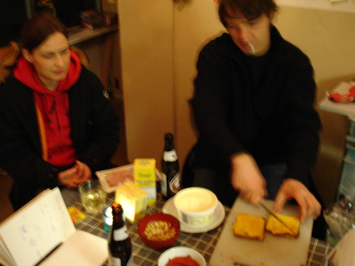 Schinken Käse Toast Abend bei trudi.sozial