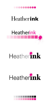 Heather Ink logo ideas