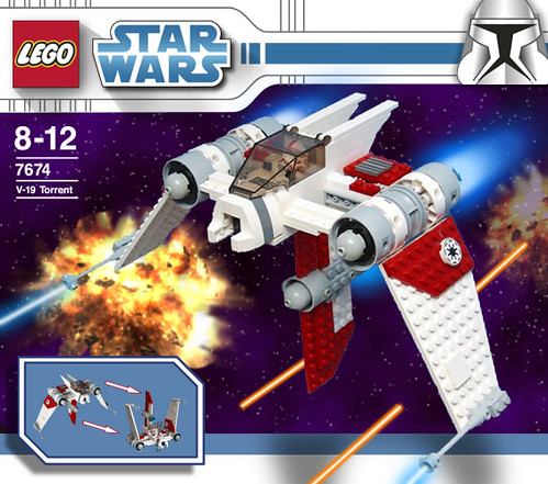 V-19 Torrent from Clone Wars. Lego's prelim is way too big, has the wrong 