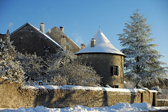 Une tour des fortifications d'Orgelet
