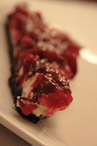 Cranberry Chocolate tarte