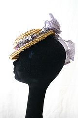 Side view of the hat