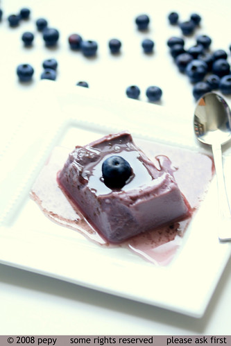 Blueberry Soy Dessert 