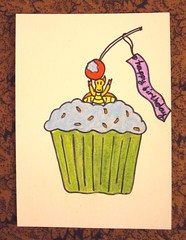 Birthday Cupcake Dragon