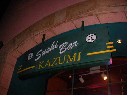 Kazumi Sushi Bar from Flickr
