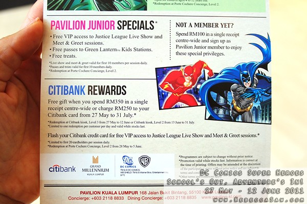 DC Comics Super Heroes - Pavilion KL-11