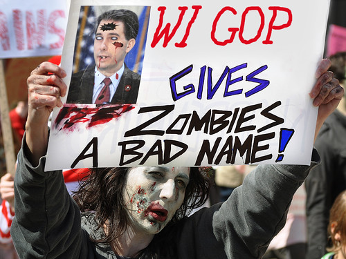 Wisconsin GOP Gives Zombies a Bad Name
