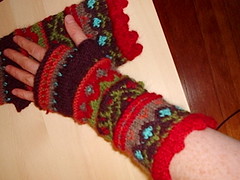 Finished Composed Mitts