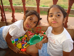 Riza's ninth birthday party, Oct 2007, Goa