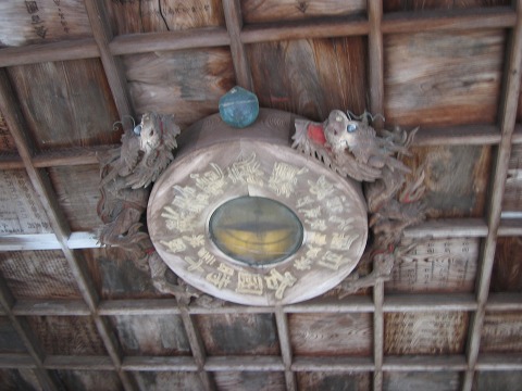 二月堂-手水舎の天井