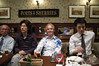 with Mr. Gavin King, Victorian Pub The Rose & Crown, Akihabara