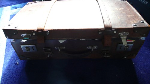 closed suitcase
