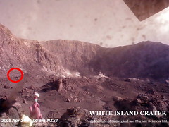 White Island - Webcam an der alten Fabrik