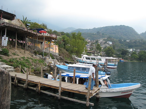 A Port in Panajachel, Guatemala 