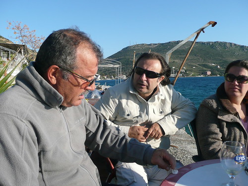 Ahmet, Judith and Friend in Bozburun