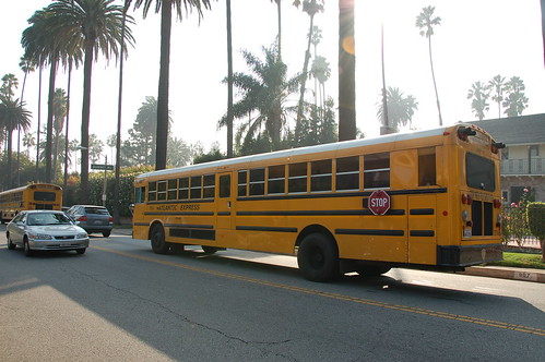 Autobús escolar beverly hills