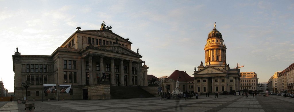 Konzerthaus Berlin (Concert Hall) and Französischer Dom (French Cathedrale)