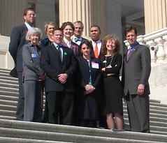 National Bike Summit Delegation with Members of Congress