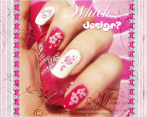 ideas of pink nail art