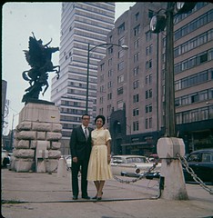 Ruben & Tina in Mexico City. (1960)