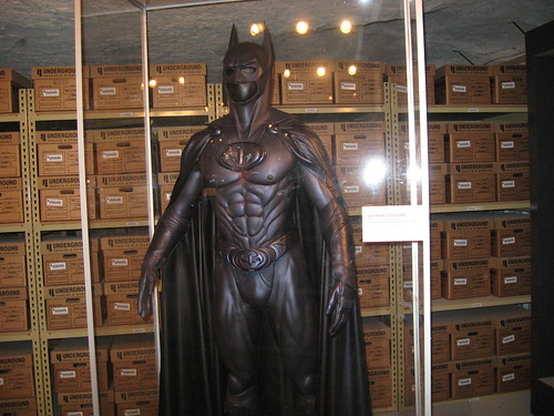 george clooney batman suit. George Clooney Batman suit