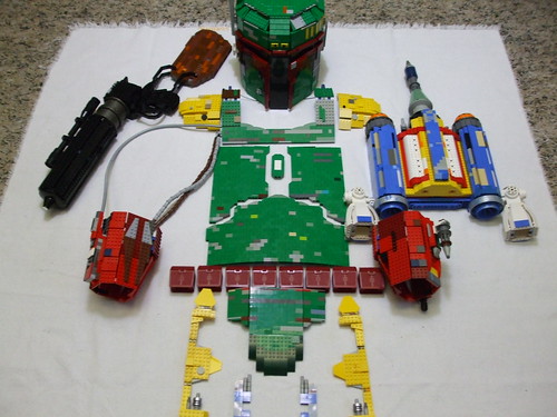 Boba Fett Costume in Lego