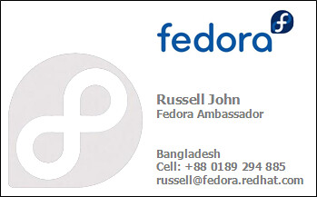 Fedora Ambassador for Bangladesh
